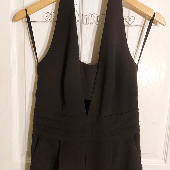 Dynamite Halter Jumpsuit Blacl US S - Picture 3 of 6